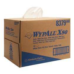 Wischtuch WYPALL X80 8379 L427xB318ca.mm weiß 1-lagig 160 Tü./Box