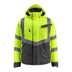 Mascot Hastings Winterjacke hi-vis gelb/dunkelanthrazit