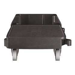 Fahrwagen m.4 Lenkrollen Wertstoffsammler 60l schwarz RUBBERMAID