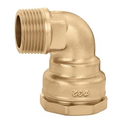 Caleffi Winkelverschraubung 867 Messing 63 x 2' AG