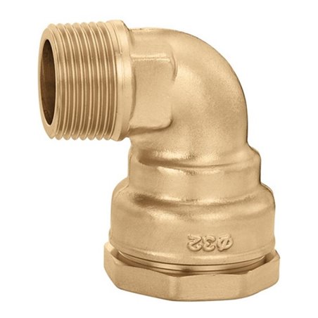 Caleffi Winkelverschraubung 867 Messing 63 x 2' AG