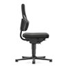 bimos Arbeitsdrehstuhl Nexxit Bodengleiter Supertec-Gewebe schwarz 450-600mm