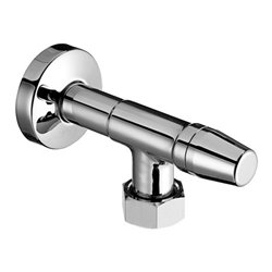 Schell Wasserzähler-Eckventil G 3/4 IG, m Plombiervorricht., verchromt