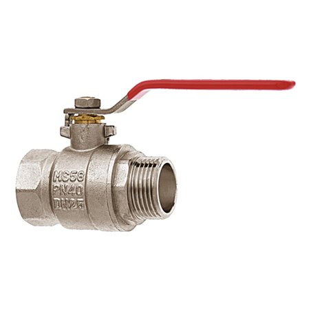 Kugelhahn GEKA plus Typ 3 MessingIG 1 Zoll Nenn-Gr.mm 25 AG 1 Zoll