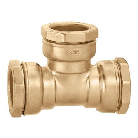 Caleffi T-Stück 864 Messing 50 mm