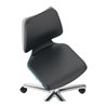 bimos Arbeitsdrehstuhl Labsit Rollen Sitzschale blau Supertec-Gewebe schwarz 450-650mm