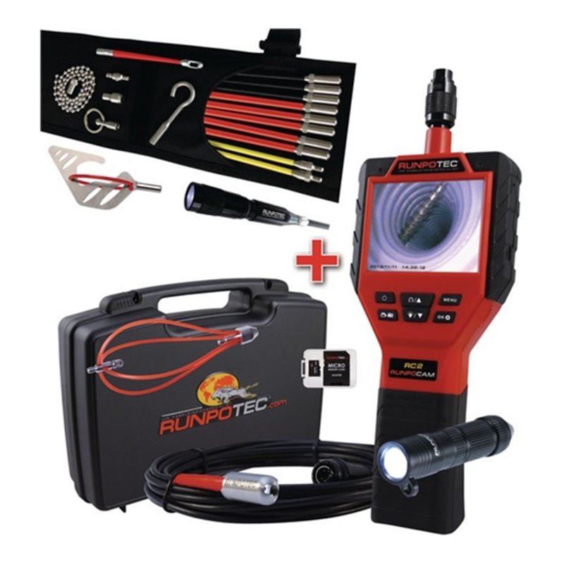 Runpotec Multifunktionskamera RUNPOCAM RC2 3,5 Zoll Kabel-L.3000mm