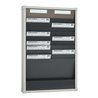 Planungstafel H750xB490xT75mm 2 Reihen Mit 10 Fächern