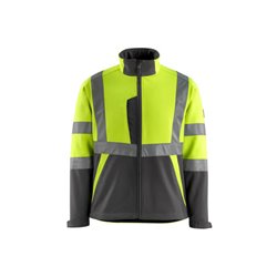 Mascot Kiama Soft Shell Jacke hi-vis gelb/dunkelanthrazit