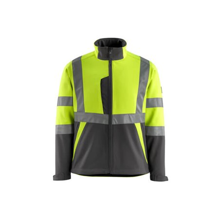 Mascot Kiama Soft Shell Jacke hi-vis gelb/dunkelanthrazit