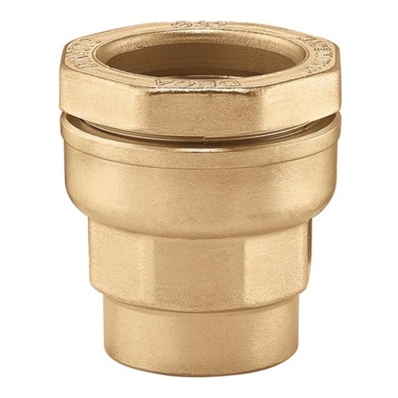 Caleffi Anschlussverschraubung 875 Messing, reduziert 40 x 1' IG