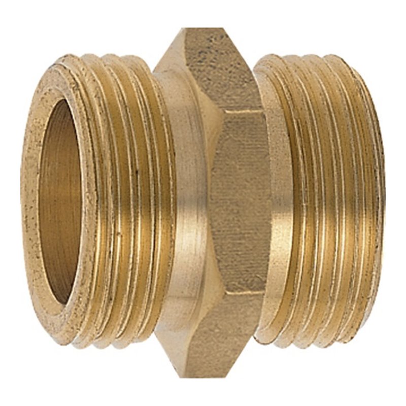 GEKA Gewindenippel MS AG 3/4x1 Zoll St.