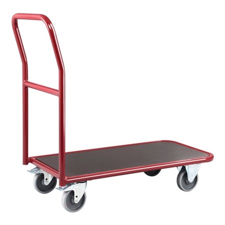 Plattformwagen Ladeflächen L830xB390mm STA karminrot Trgf.200kg