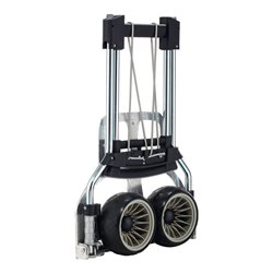 Transportkarre klappbar VA verchr.AluH.1120mm Schaufel-L420xB495mm Trgf.100kg