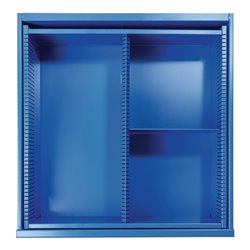 Schubladenunterteilungsmaterial BK 600 Front-H.190mm 1 Längs-/1 Querteiler