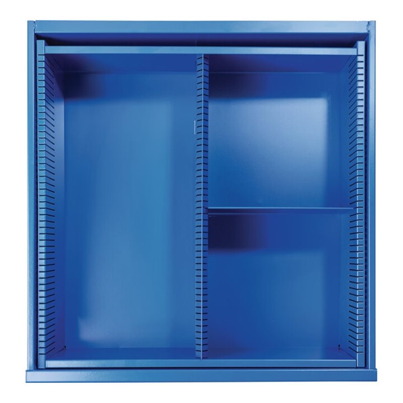 Schubladenunterteilungsmaterial BK 600 Front-H.190mm 1 Längs-/1 Querteiler