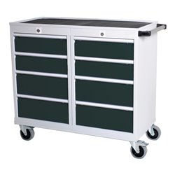 Bedrunka+Hirth Werkbank B1060xT500xH1005mm Buche Multiplex lichtgrau anthrazitgrau Anz.Schubl.8