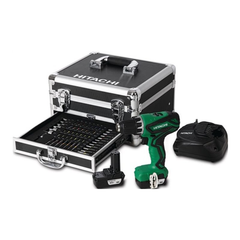 Akkubohrschrauber DS 10 DAL Alu Case 10,8 V 1,5 Ah 0,8-10mm HITACHI