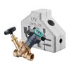 Oventrop Strangregulierventil Aquastrom C DN 20, Rp 3/4, beids. IG, mit Dämmung