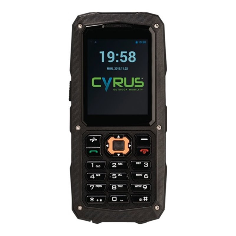 Outdoorhandy CM 8 1700 mAh BT 3.0 256 MB RAM+1 GB ROM Display 220x176 CYRUS