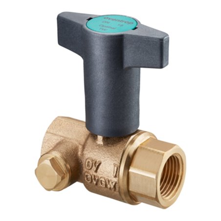 Oventrop Trinkwasserkugelhahn Optibal TW DN 32, Rp 1 1/4xRp 1 1/4, beids. IG, RG