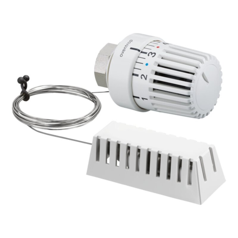 Oventrop Thermostat Uni LH 7-28 GC, w, m 0-St. u Fernf., Rohr 2 m
