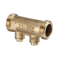 Oventrop Rückflussverhinderer Aquastrom R AG/AG, beiderseits flachdichtend DN 15, G 3/4'