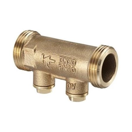 Oventrop Rückflussverhinderer Aquastrom R AG/AG, beiderseits flachdichtend DN 15, G 3/4'