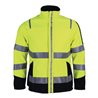 Multinorm Warnschutzsoftshelljacke Gr.XXXL gelb/marineblau