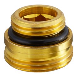 Oventrop Einschraubstutzen 1/2'x3/4' AG, MS r., F, FQ, Multibl. T