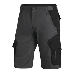 FHB Bermuda WULF Gr.54 anthrazit/schwarz 50% CO/50% PES