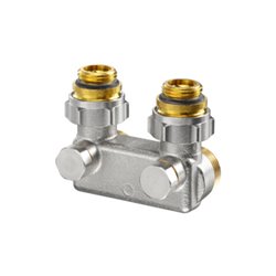 Oventrop Umlenkstück G 1/2 AGxG 3/4 AG, Eck, m Absp., MS vern