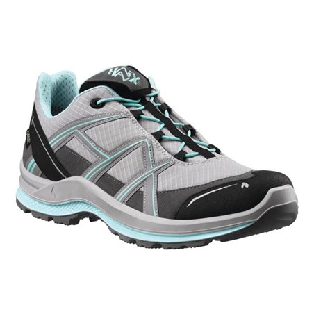 Haix Damenschuh BE Adventure 2.1 GTX Ws low Gr.7 (41) grau/mint Mikrofaser/Textil