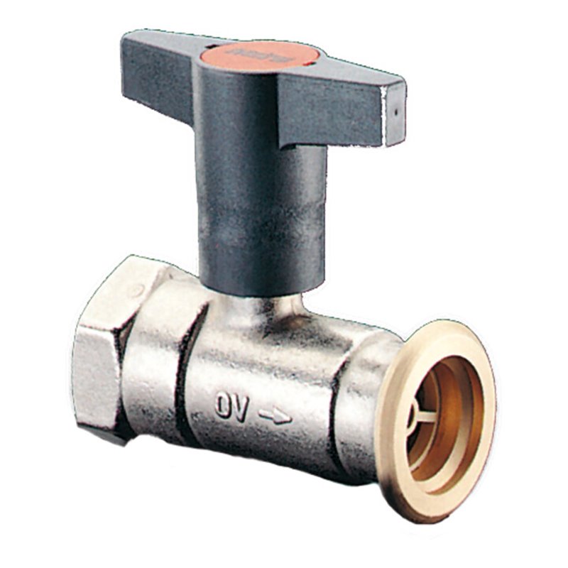 Oventrop Pumpenkugelhahn Optibal P DN 32, Rp 1 1/4xG 2, PN 10, Vtl., MS vn