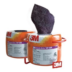 3M Handpad Scotch Brite CF-SR L115xB150mm very fine 400 violett