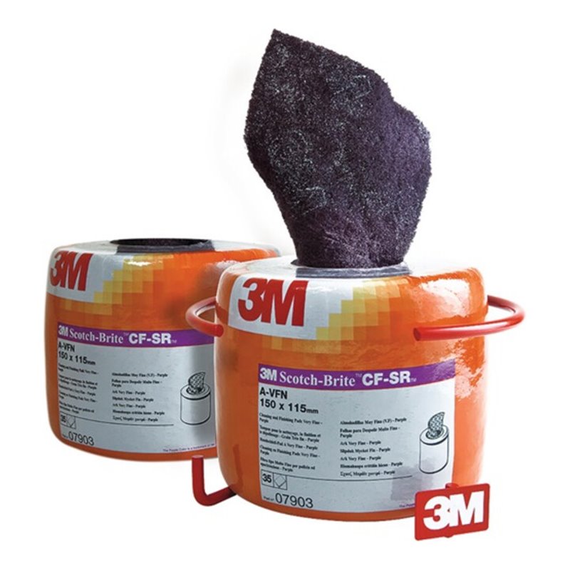 3M Handpad Scotch Brite CF-SR L115xB150mm very fine 400 violett