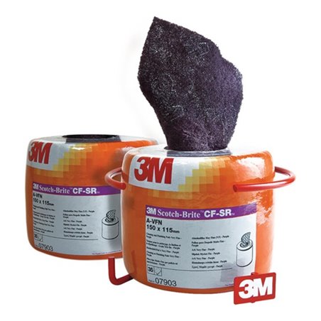 3M Handpad Scotch Brite CF-SR L115xB150mm very fine 400 violett