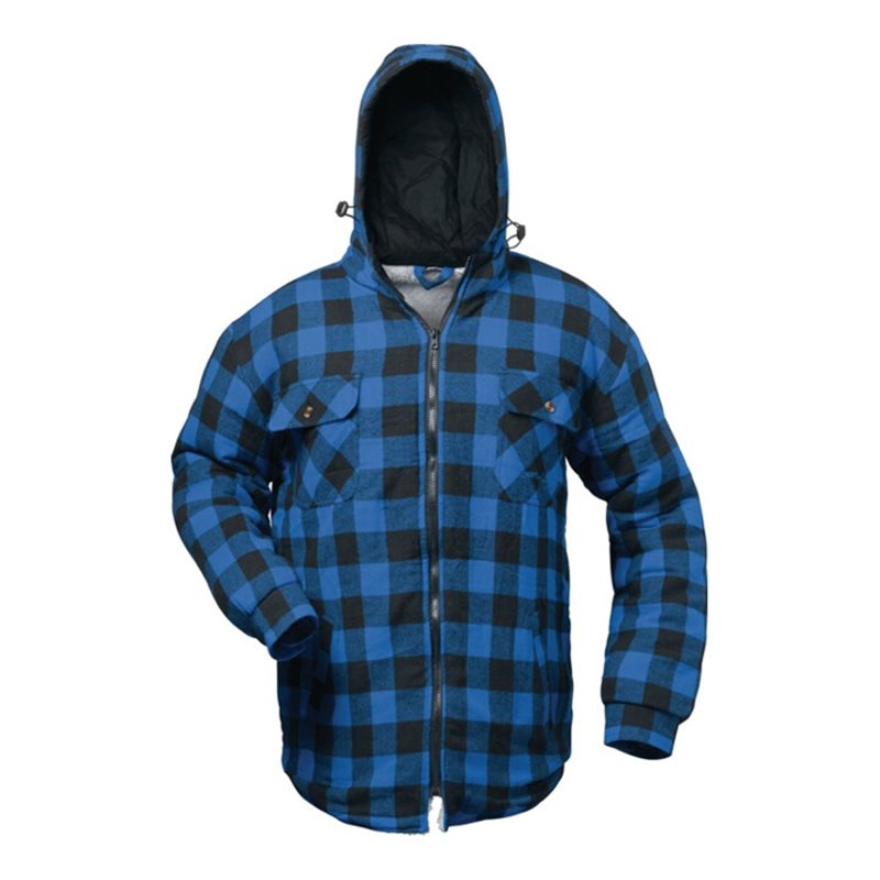 Thermohemd Alberta Gr.XL blau/schwarz kariert CRAFTLAND