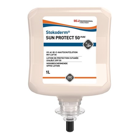 UV-Hautschutzcreme Stokoderm Sun Protect 50 PURE 1l unparfümiert Kartusche Stoko