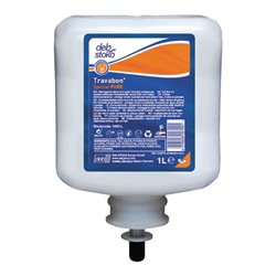 Hautschutzcreme Travabon Special PURE 1l weißlich unparfümiert Kartusche Stoko