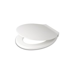 Pagette WC-Sitz Exklusiv weiß, mit Deckel, Edelstahlbefestigung