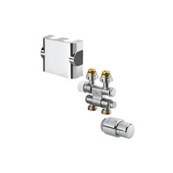 Oventrop Anschlussset schw, vc, f d. Anschl. an HK m G 1/2 IG