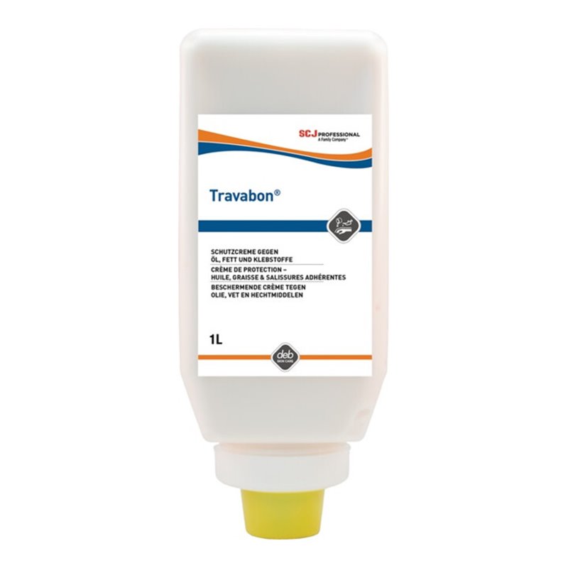 Hautschutzsalbe Travabon S classic 1l silikonfrei,parfümiert Stoko