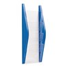 helit Prospekthalter H540xB240xT80mm DIN A5 hoch blau