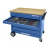 Gedore Rollwerkbank 6 Schubladen 4x Typ 1, H  75 mm 2x Typ 3, H  155 mm