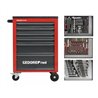 Gedore Red Wkz.Satz i.Wks.Wagen MECHANIC rot 129tlg