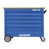 Gedore Rollwerkbank 5 Schubladen 4x Typ 2, H  101,5 mm 1x Typ 4, H  208 mm