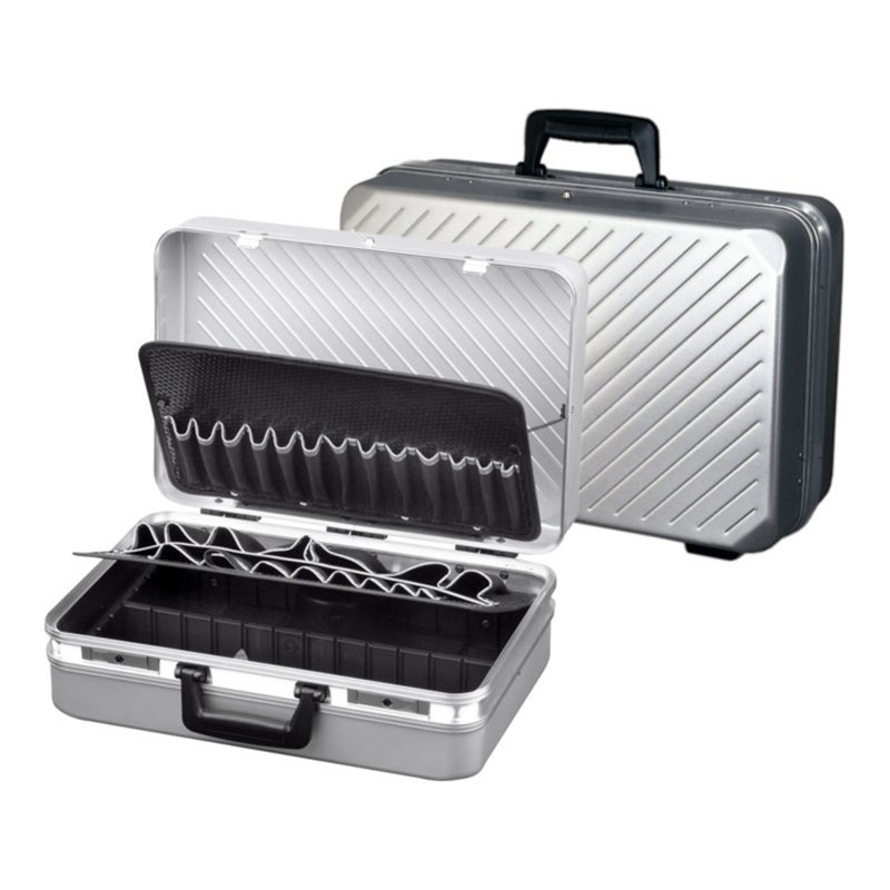 Parat Alu-Werkzeugkoffer Mit Bodenschale + 2 Werkzeugtafeln