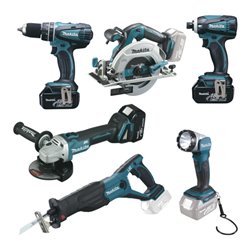 Makita Akku-Spezialset DLX6076T