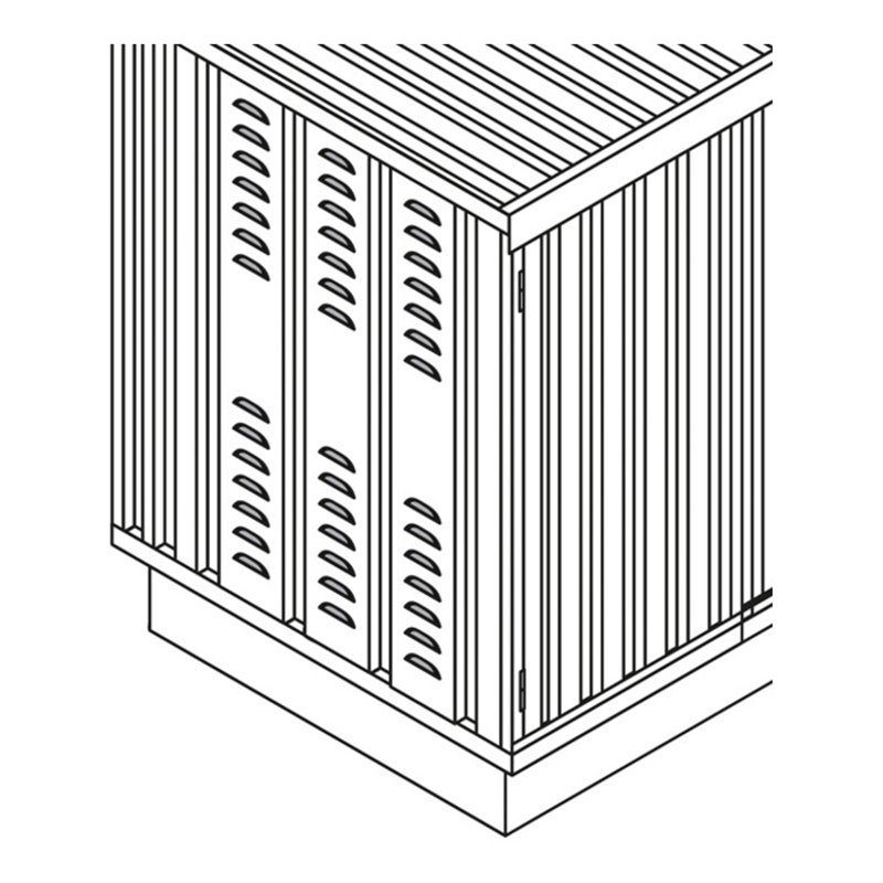 Säbu Lüftungskiemen für n. isolierte SAFE Tanks